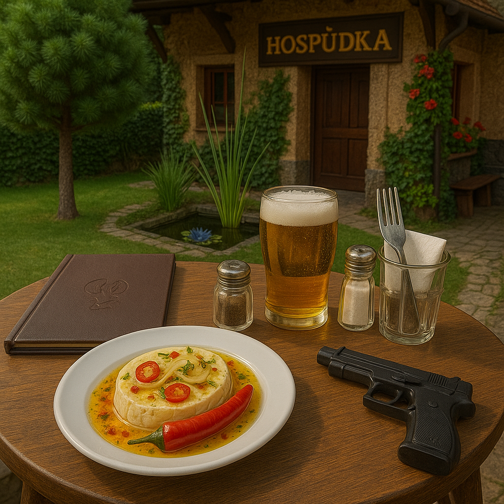 Nakládaný hermelín s feferonkou